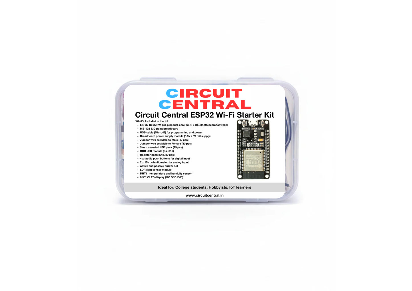 Circuit Central ESP32 Wi-Fi Starter Kit
