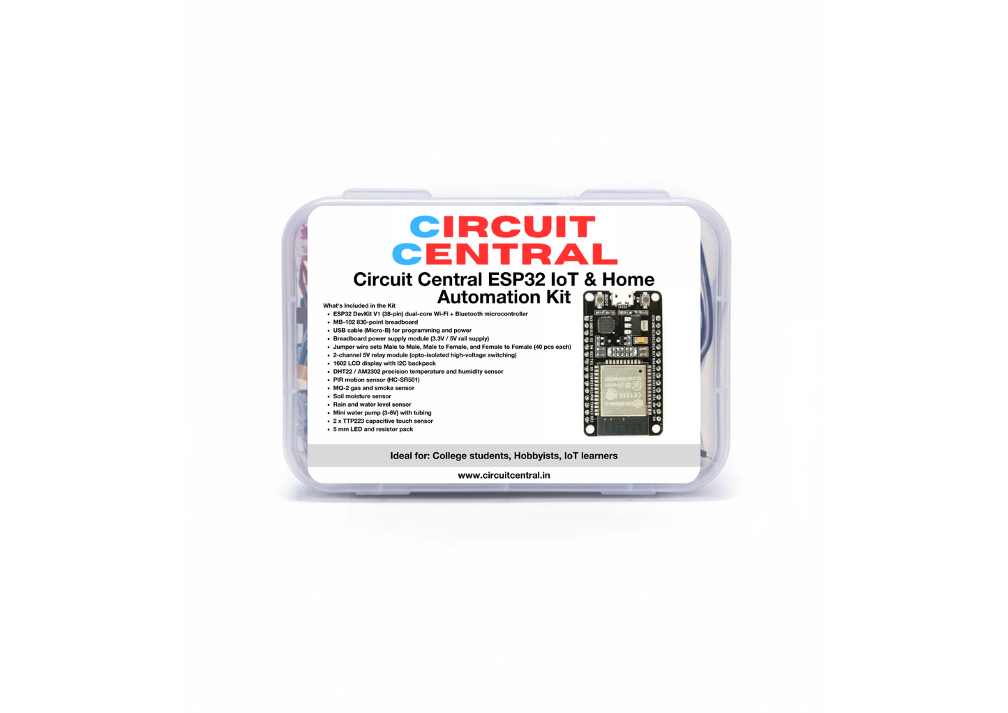 Circuit Central ESP32 IoT & Home Automation Kit