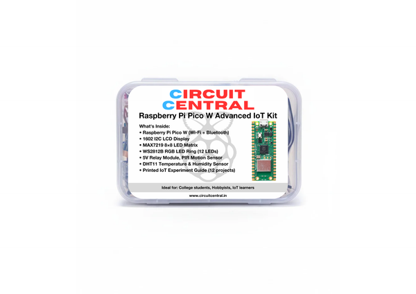 Circuit Central Raspberry Pi Pico W Advanced IoT Kit