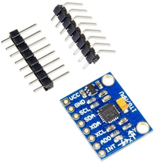 MPU6050 6‑Axis IMU Module